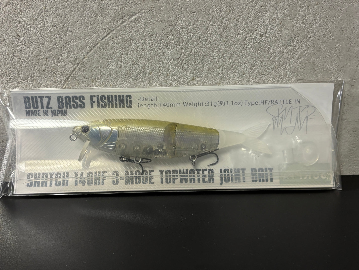 BUTZ BASS FISHING SNATCH140HF 【USED】 BL10062