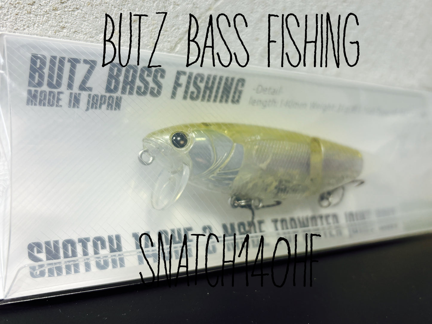 BUTZ BASS FISHING SNATCH140HF 【USED】 BL10062