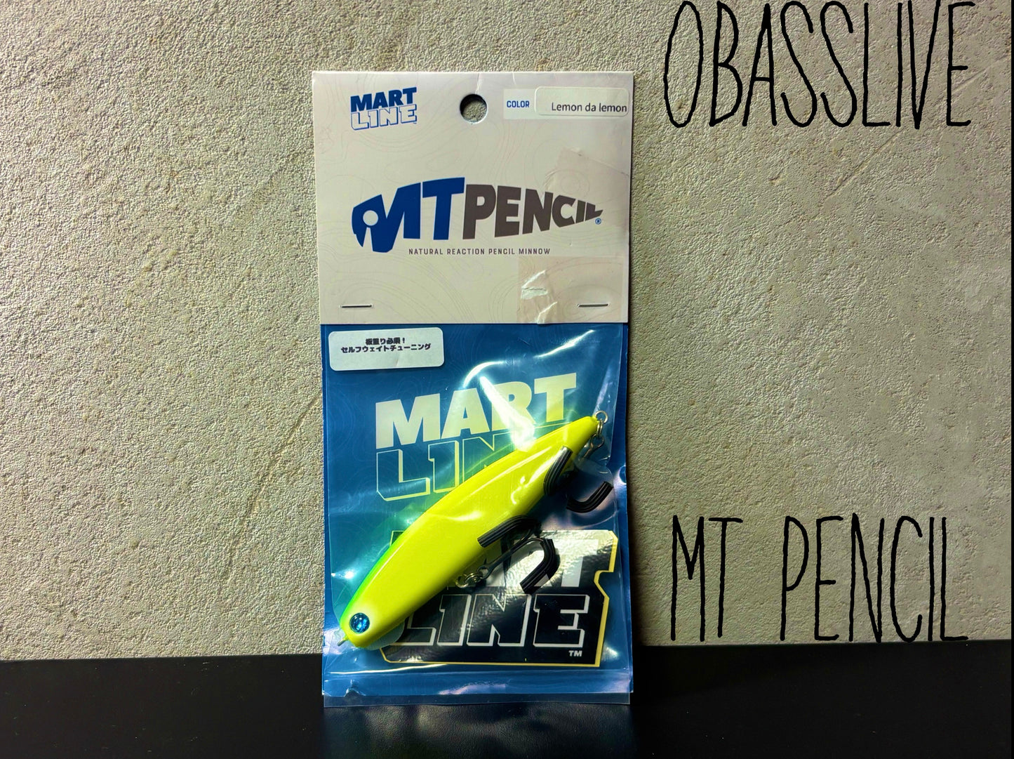 OBASSLIVE MT PENCIL【USED】BL10057